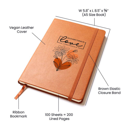 Floral Scripture Love Journal