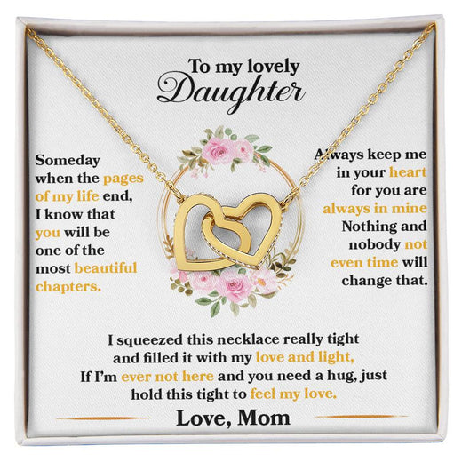 To My Lovely Daughter, Hold This Tight To Feel My Love